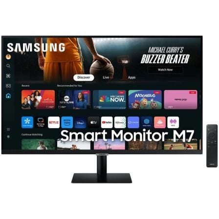 Smart Monitor Samsung M7 S32DM700UU 32"/ 4K/ Smart TV/ Multimedia/ Negro_0