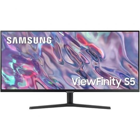 Monitor Profesional Ultraparonámico Samsung ViewFinity S5 S34C500GAU 34"/ UWQHD/ Multimedia/ Negro_0