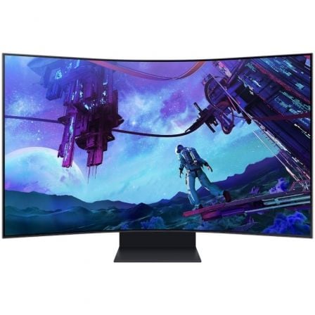 Monitor Gaming Curvo Samsung Odyssey Ark S55CG970NU 55"/ 4K/ 1ms/ 165Hz/ VA/ Regulable en altura/ Smart TV/ Multimedia/ Negro_0