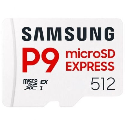 Cartão microSDXC Samsung P9 Express 512 GB / Preto / MB-MK512T/WW_0