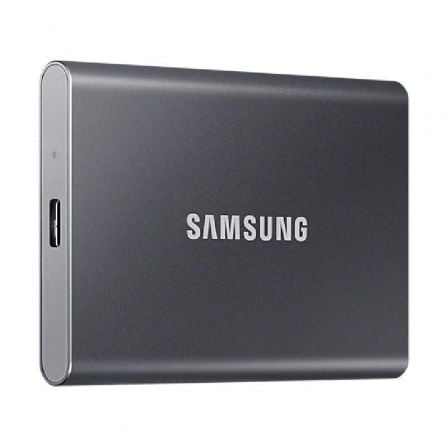 Disco Externo SSD Samsung Portable T7 4TB/ USB 3.2/ Gris_0