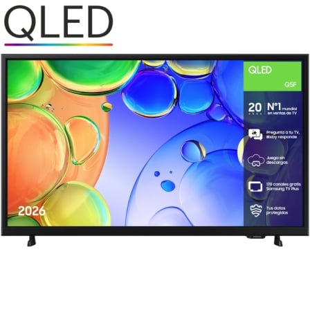 Televisor Samsung QLED Q5F 32"/ Full HD/ Smart TV/ WiFi_0