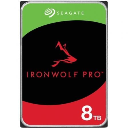 Disco Duro Interno Seagate IronWolf Pro ST8000NT001 3.5" 8 TB Serial ATA III - Preto_0