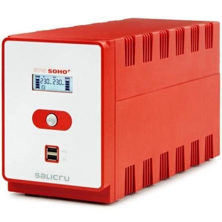 SAI Línea Interactiva Salicru SPS 2200 SOHO+/ 2200VA-1200W/ 4 Salidas/ Formato Torre_0