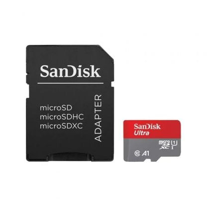 Tarjeta de Memoria SanDisk Ultra 64GB microSD XC con Adaptador/ Clase 10/ 140MBs_0