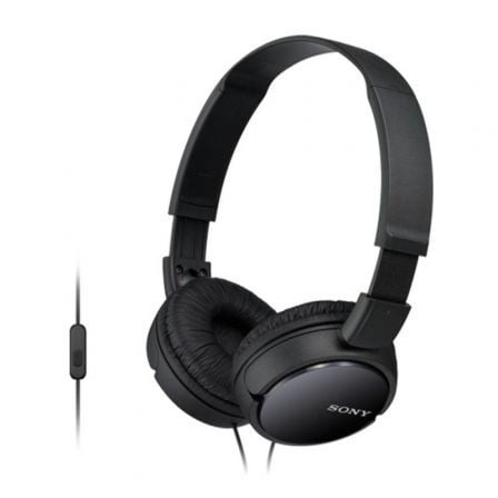 Auriculares Sony MDRZX110APB / Preto / Com Microfone / Jack 3.5