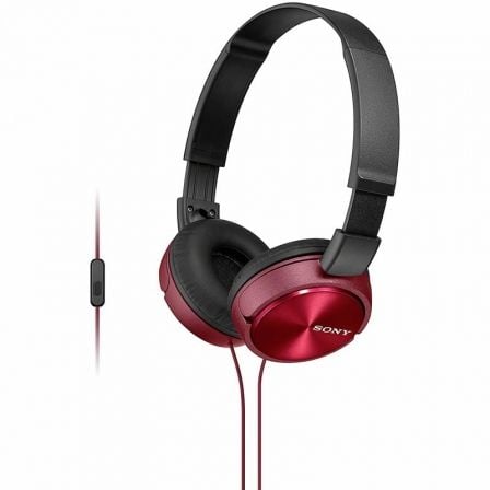 Auriculares Sony MDRZX310APR / Vermelhos / Com Microfone / Jack 3.5
