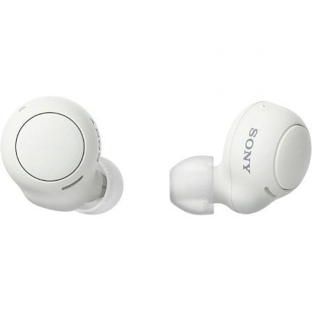 Auriculares Bluetooth Sony WF-C500 / Branco / Autonomia 5h com estuche de carga