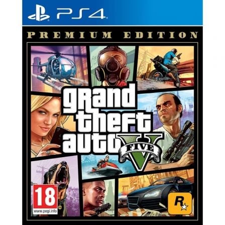 Juego para Consola Sony PS4 Grand Theft Auto V Edición Premium_0