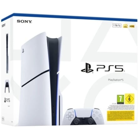 Consola Sony Playstation 5 - PS5 Slim Estándar 1TB/ Incluye Mando Dual Sense y Juego Preinstalado ASTRO's PLAYROOM/ Chassis E_0