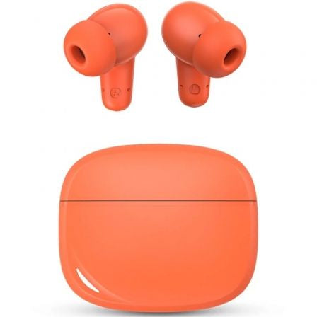 Auriculares Bluetooth SPC Boost Buds con estuche de carga/ Autonomía 7.5h/ Rojos_0
