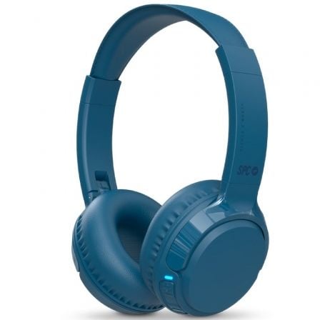 Auriculares Inalámbricos SPC Heron 2 Studio/ con Micrófono/ Bluetooth/ Azules_0