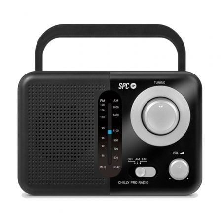 Radio Portátil SPC Valdi/ Negra_0
