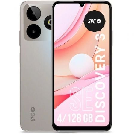 Smartphone SPC Discovery 3 SE 4GB/ 128GB/ 6.8"/ Gris Claro_0