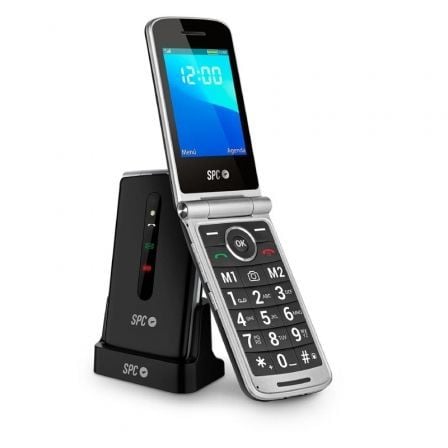 Teléfono Móvil SPC Prince 4G para Personas Mayores/ Negro_0