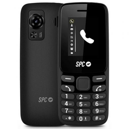 Teléfono Móvil SPC Talk 2 Go para Personas Mayores/ Negro_0