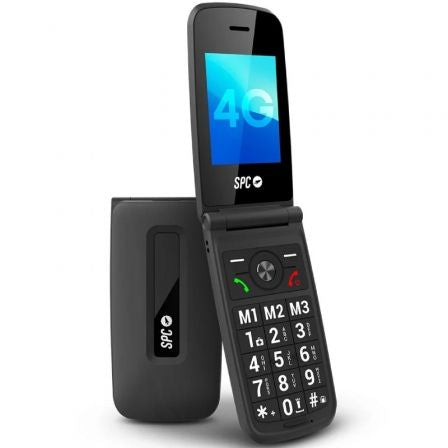 Teléfono Móvil SPC Titan 2 para Personas Mayores/ Negro_0