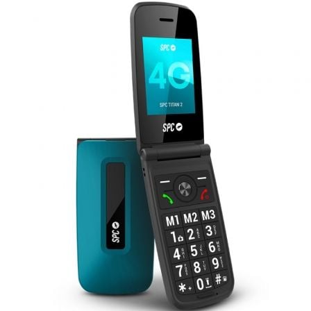 Teléfono Móvil SPC Titan 2 para Personas Mayores/ 4G/ Azul_0