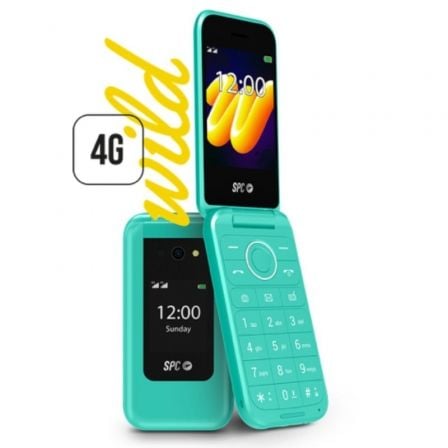 Teléfono Móvil SPC WILD para Personas Mayores/ 4G/ Verde_0