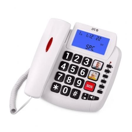 Teléfono SPC Comfort Volume 2/ Blanco_0
