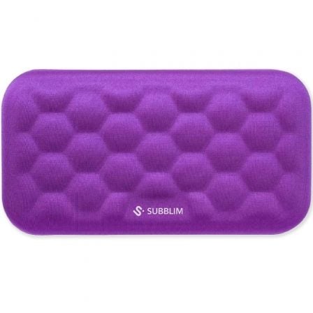 Reposamuñecas Subblim Ergo AirPadding/ Púrpura_0