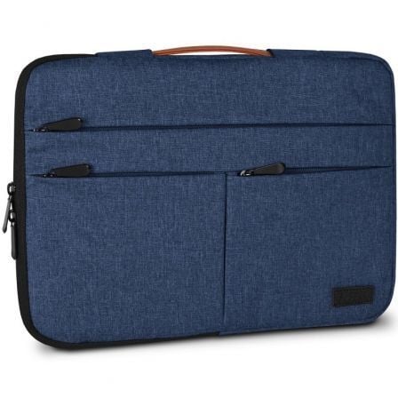 Funda Subblim Air Padding 360 Sleeve para Portátiles hasta 15.6"/ Azul_0