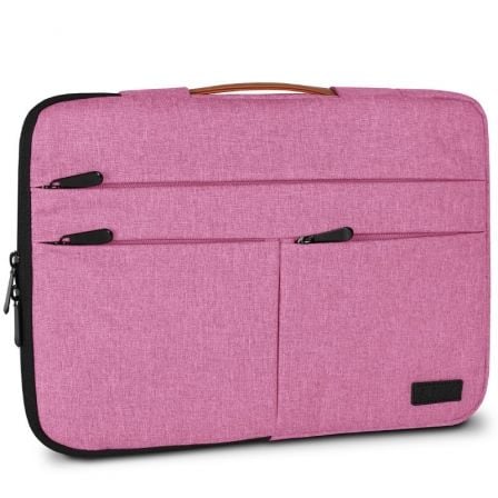 Funda Subblim Air Padding 360 Sleeve para Portátiles hasta 15.6"/ Rosa_0