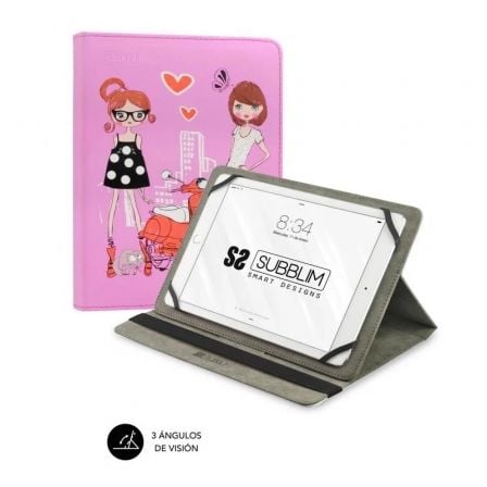 Funda Subblim Trendy Fashion Girls para Tablets de 10.1"-11"_0