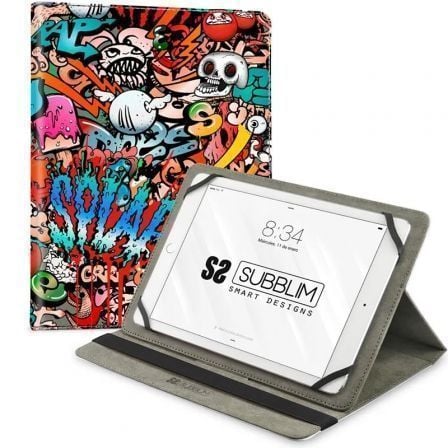 Funda Subblim Trendy Graffiti para Tablets de 10.1"-11"_0