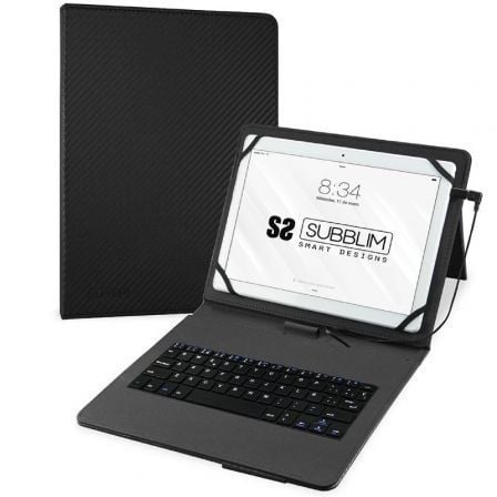 SUBBLIM SUB-KT1-USB001 teclado para móvil QWERTY Español MicroUSB Negro_0
