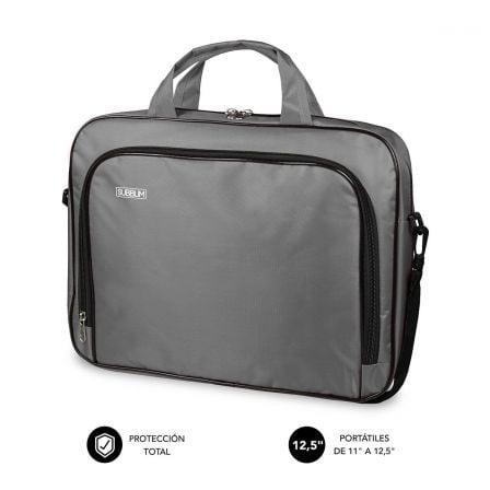 Maletín Subblim Oxford para Portátiles hasta 12.5"/ Gris_0