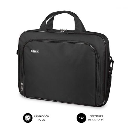 Maletín Subblim Oxford para Portátiles hasta 14"/ Negro_0