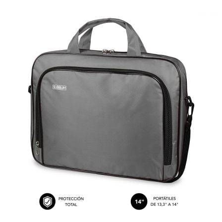 Maletín Subblim Oxford para Portátiles hasta 14"/ Gris_0
