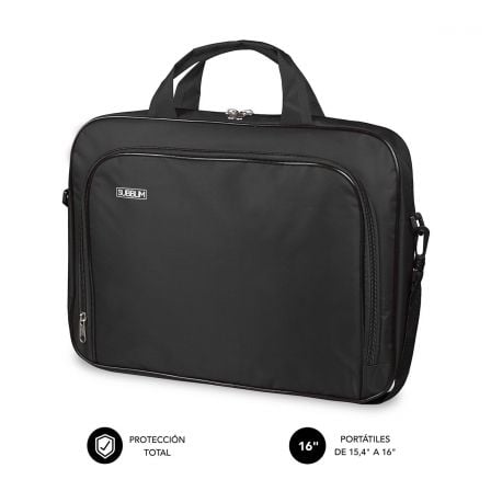 Maletín Subblim Oxford para Portátiles hasta 16"/ Negro_0