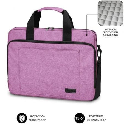 Mochila Subblim Air Padding Laptop Bag para Portátiles hasta 15.6"/ Rosa_1