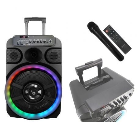 Altavoz con Bluetooth Sunstech Muscles 12/ 40W/ 1.0_0