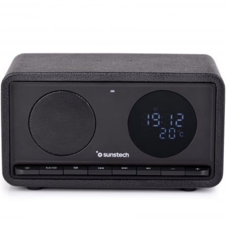 Radio Portátil Sunstech RPBT460/ con Batería/ Negra_0
