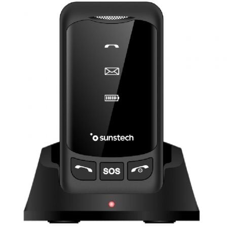 Teléfono Móvil Sunstech CELT25BK para Personas Mayores/ Negro_0