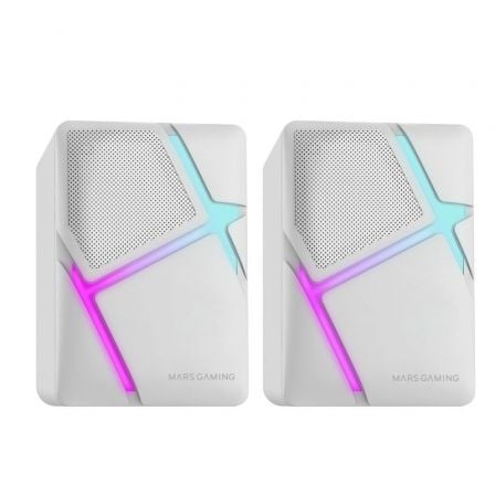 Altavoces Mars Gaming / 10W / 2.0 / Brancos / TAC-ALT_MS-H_WH
