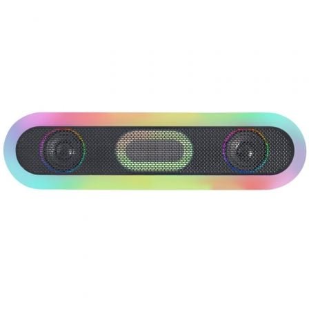 Barra de Sonido con Bluetooth Mars Gaming MSB-ORB/ 20W/ 2.0/ Negra_0
