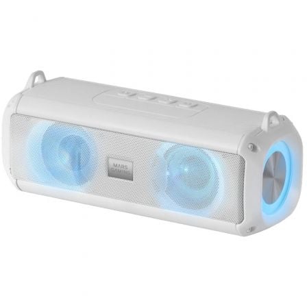 Altavoz Portátil / Barra de Sonido con Bluetooth Mars Gaming MSB-XT/ 20W/ 2.0/ Blanca_0