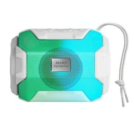 Altavoz con Bluetooth Mars Gaming MSBAXW/ 10W/ 1.0/ Blanco_0