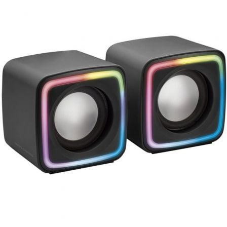 Altifalantes Mars Gaming MSCUBE / 8W / 2.0 / Preto