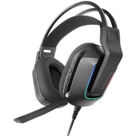 Auriculares Gaming con Micrófono Mars Gaming MH-Strike/ Jack 3.5/ USB/ Negros_0