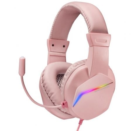 Auriculares Gaming con Micrófono Mars Gaming MH122/ Jack 3.5/ Rosas_0
