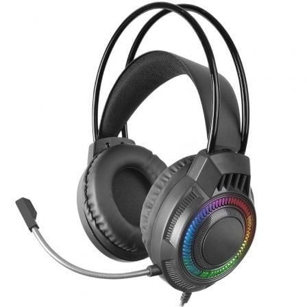 Auriculares Gaming con Micrófono Mars Gaming MH124/ Jack 3.5/ Negros_0