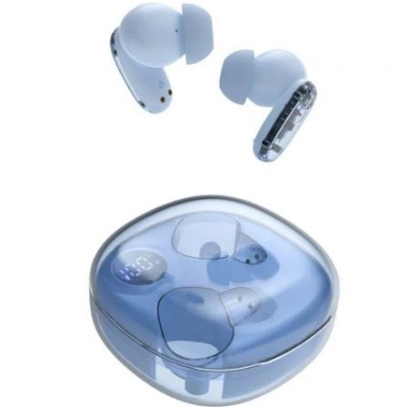 Auriculares Bluetooth Mars Gaming MHIB2 con estuche de carga/ Autonomía 7h/ Azules_0