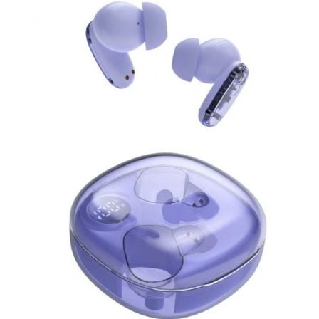 Auriculares Bluetooth Mars Gaming MHIB2 con estuche de carga/ Autonomía 7h/ Morados_0
