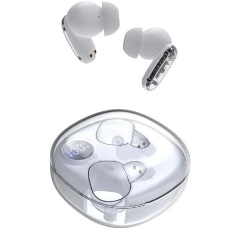 Auriculares Bluetooth Mars Gaming MHIB2 con estuche de carga/ Autonomía 7h/ Blancos_0