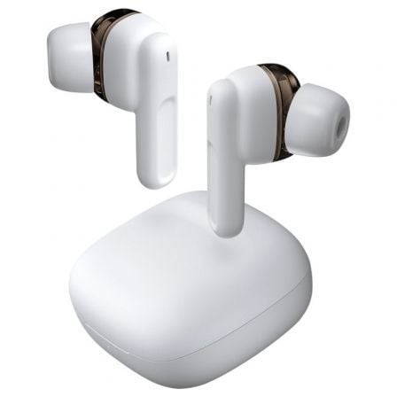 Auriculares Bluetooth Mars Gaming MHIB / Branco / Autonomia 4h / Estuche de carga